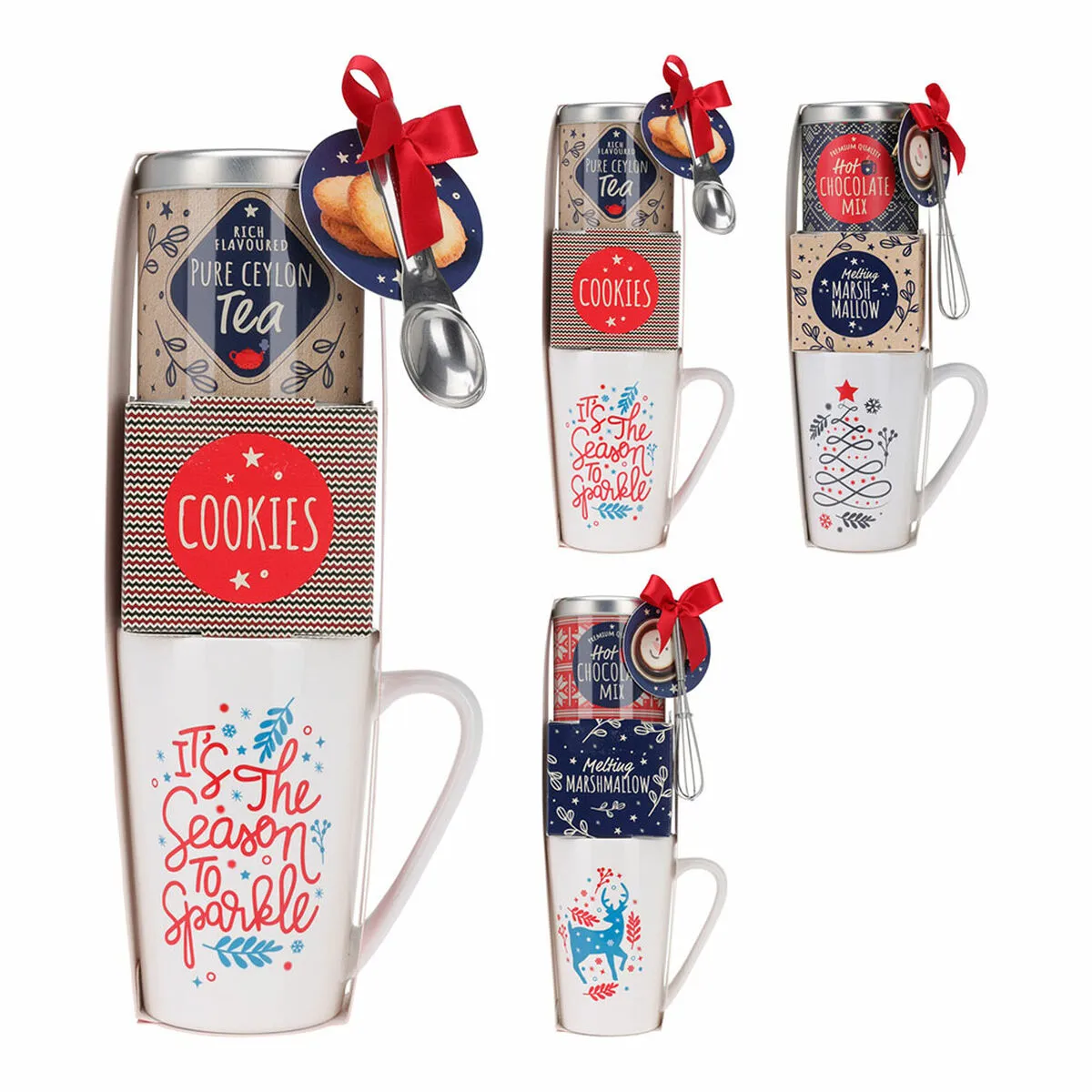 Set Regalo Natale Tazza Mug (3 Pezzi)