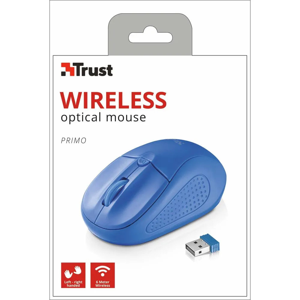 Mouse Trust 20786 Azzurro