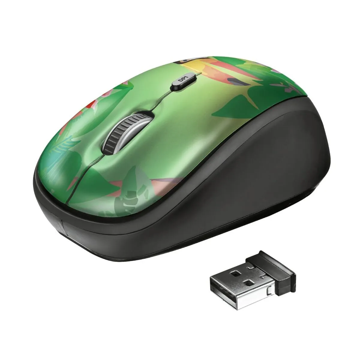 Mouse senza Fili Trust Yvi Multicolore