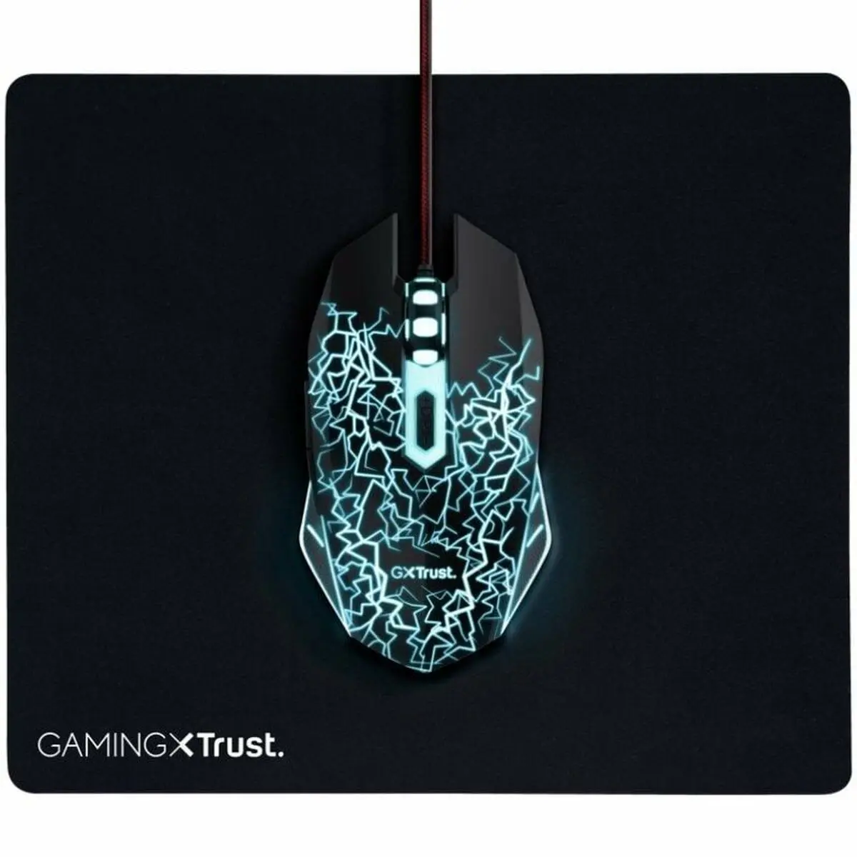 Mouse Trust Gaming 24752 Nero Tappeto