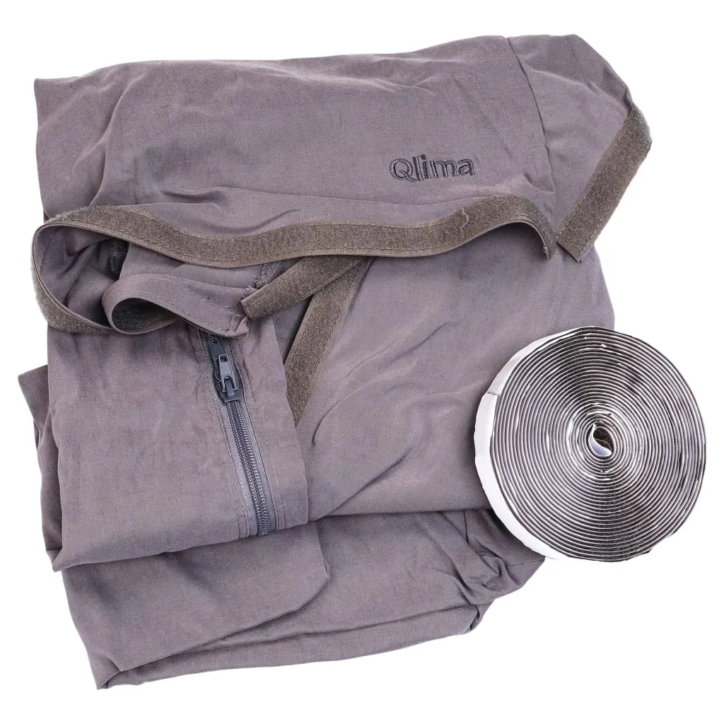 Qlima Kit Montaggio Finestre Condizionatore Portatile WKR 01 Grigio