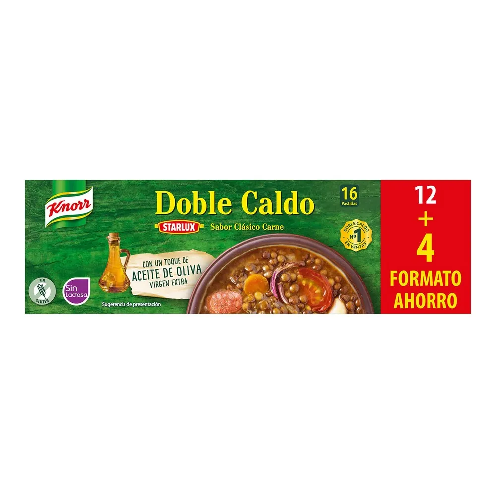 Brodo Knorr Carne (16 uds)