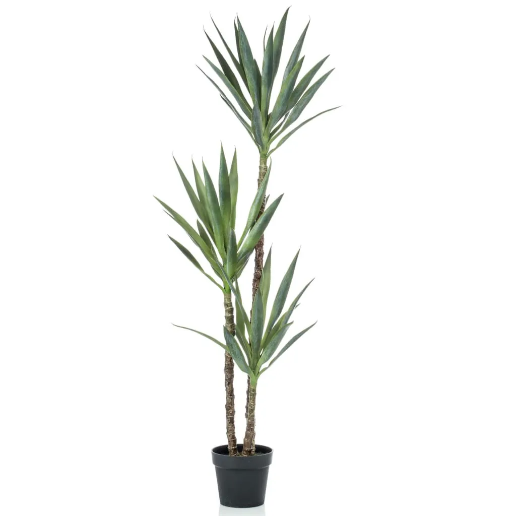 Emerald Yucca Artificiale 150 cm in Vaso