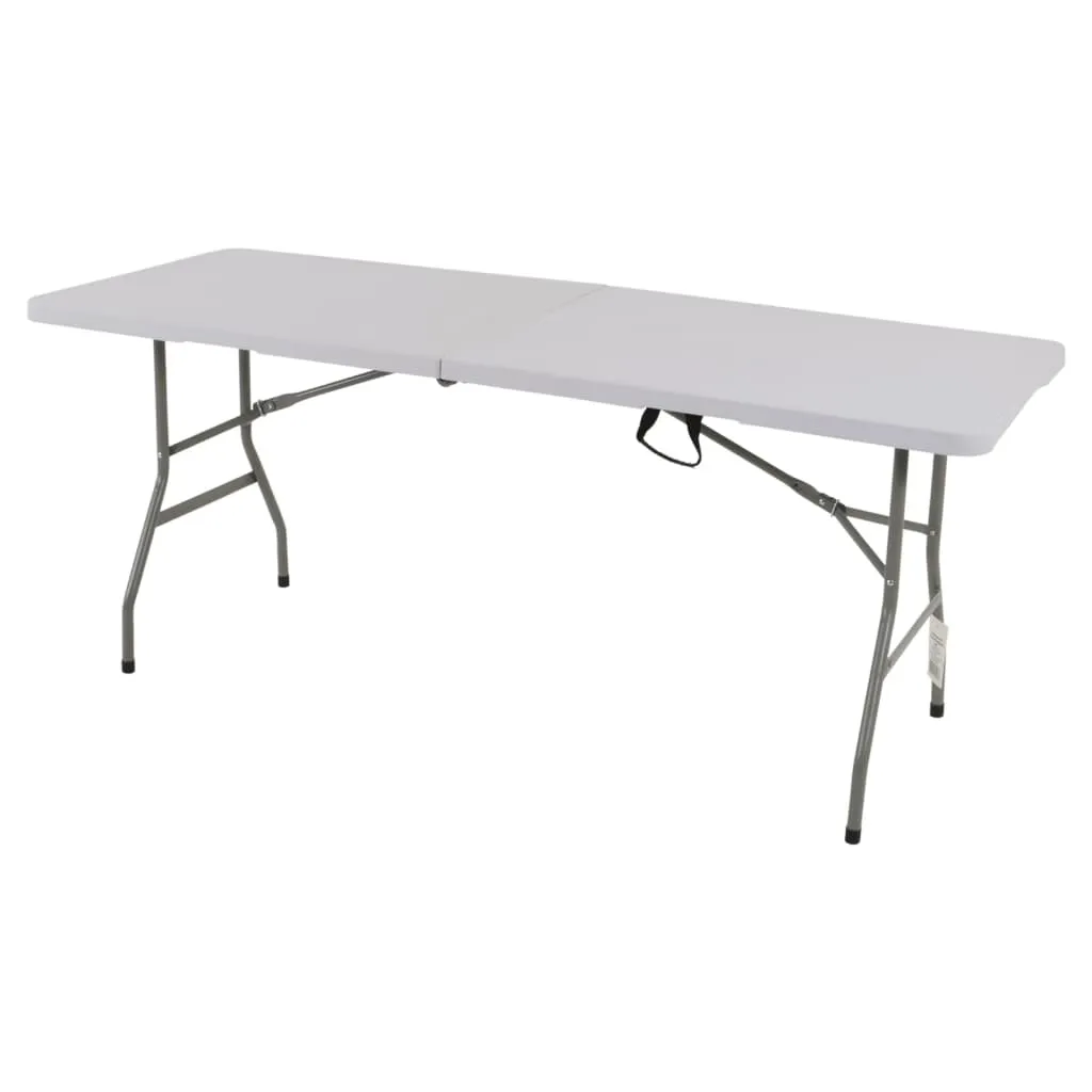 Lesli Living Tavolo da Festa Pieghevole 180x70x74 cm Bianco