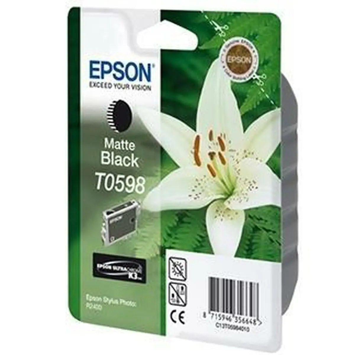 Cartuccia ad Inchiostro Originale Epson C13T05984010 Nero Nero opaco