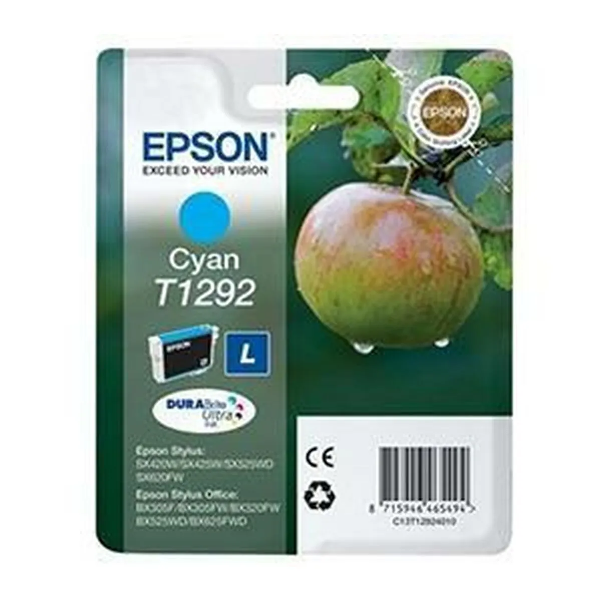 Cartuccia ad Inchiostro Originale Epson T1292 Ciano