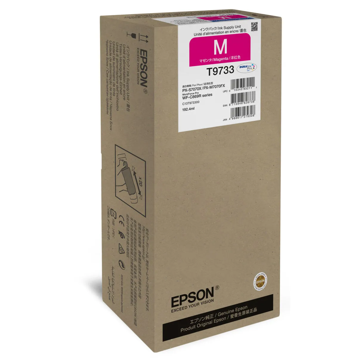 Cartuccia ad Inchiostro Originale Epson C13T973300 Magenta