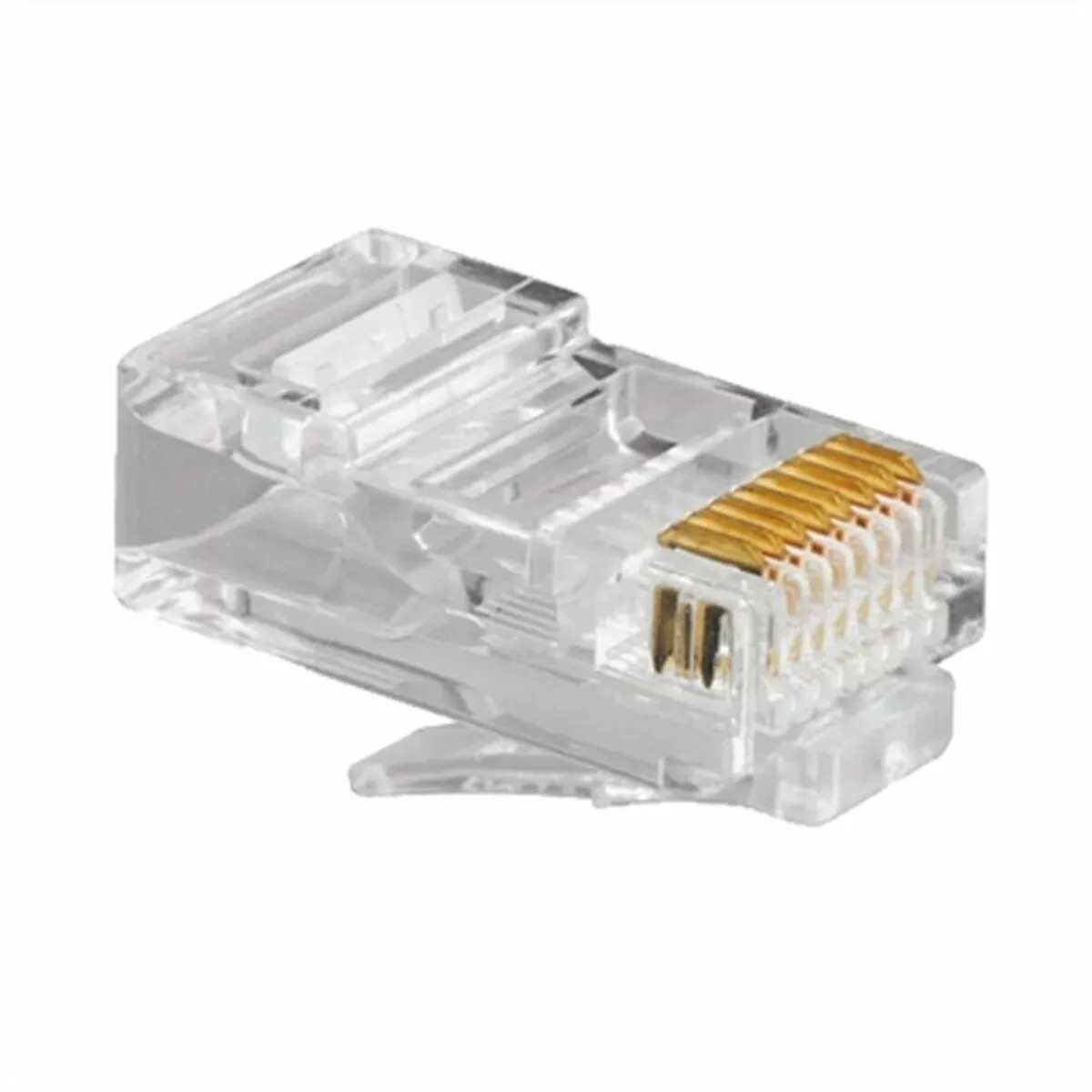 Connettore RJ45 Categoria 5 UTP GEMBIRD PLUG3UP6/100 100 uds Nero Trasparente 100 Unità