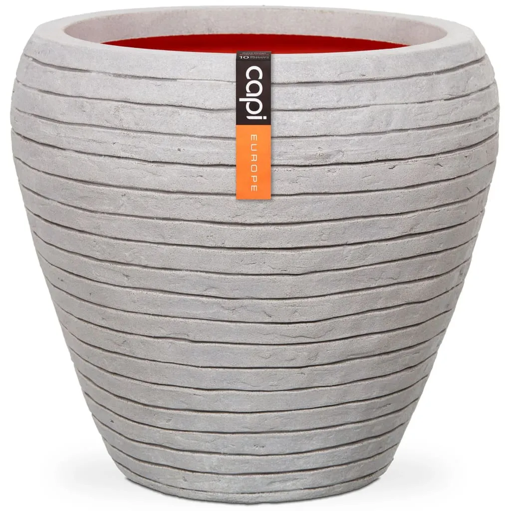 Capi Vaso a Cono Nature Row 42x38 cm Avorio KRWI362