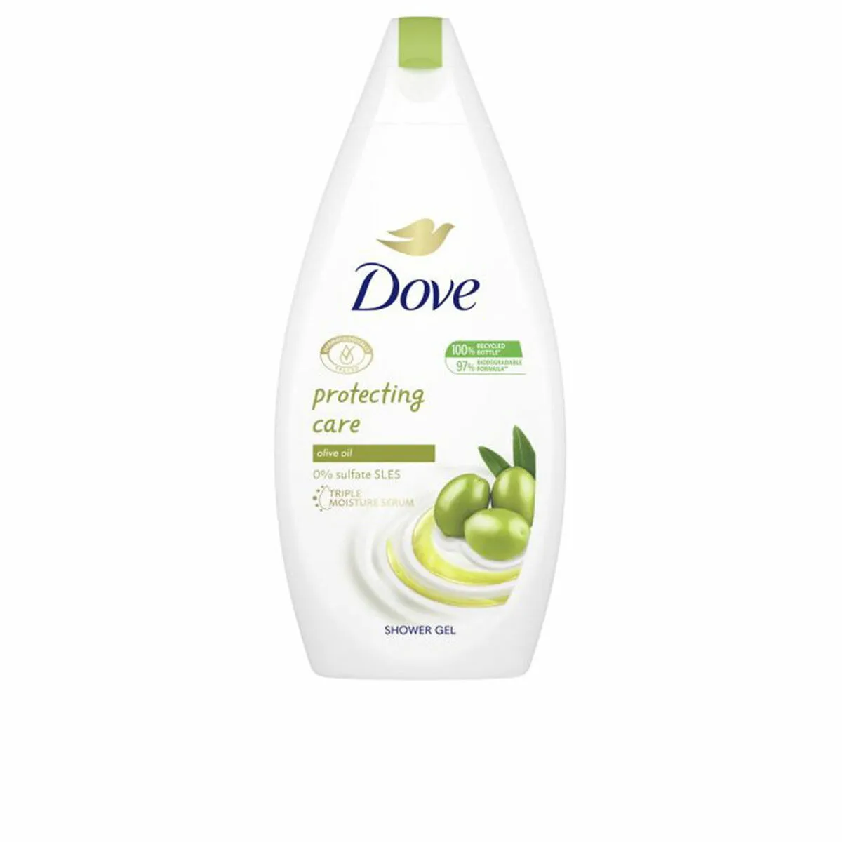 Gel Doccia Dove Protecting Care Olio d'Oliva 500 ml