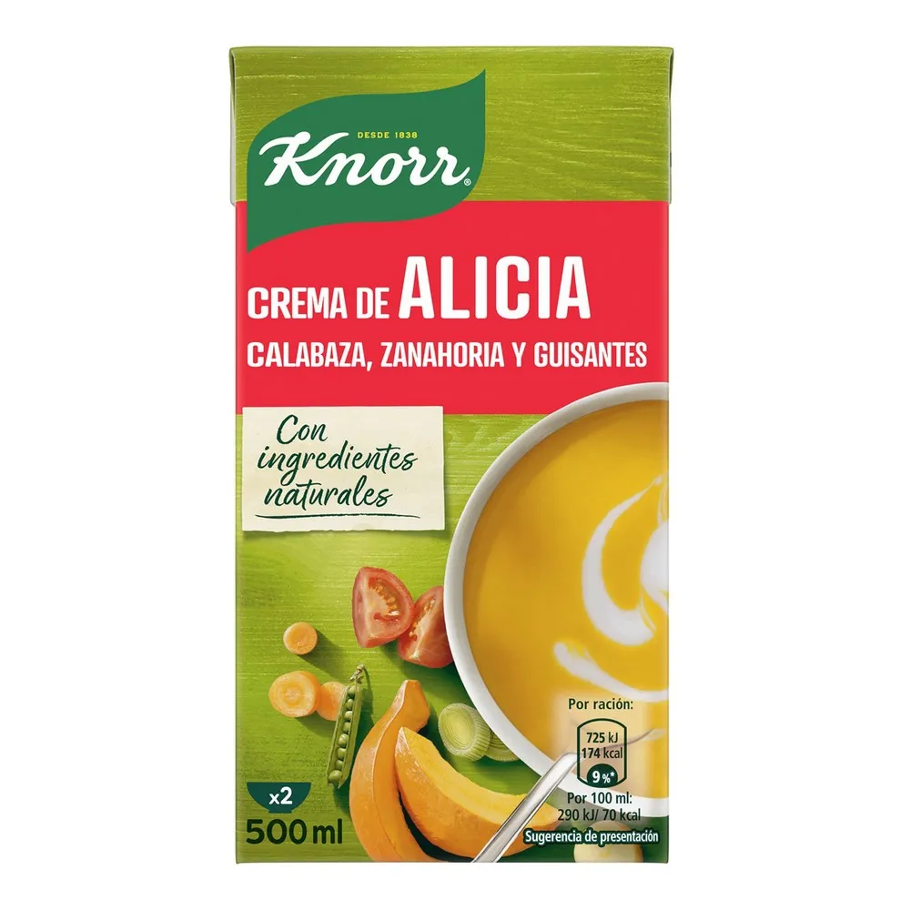 Crema di Verdure Knorr Alicia (500 ml)