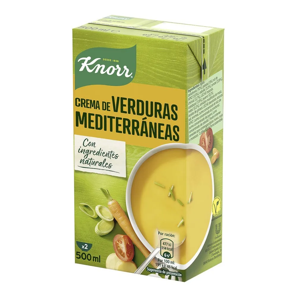 Crema di Verdure Knorr Mediterraneo (500 ml)