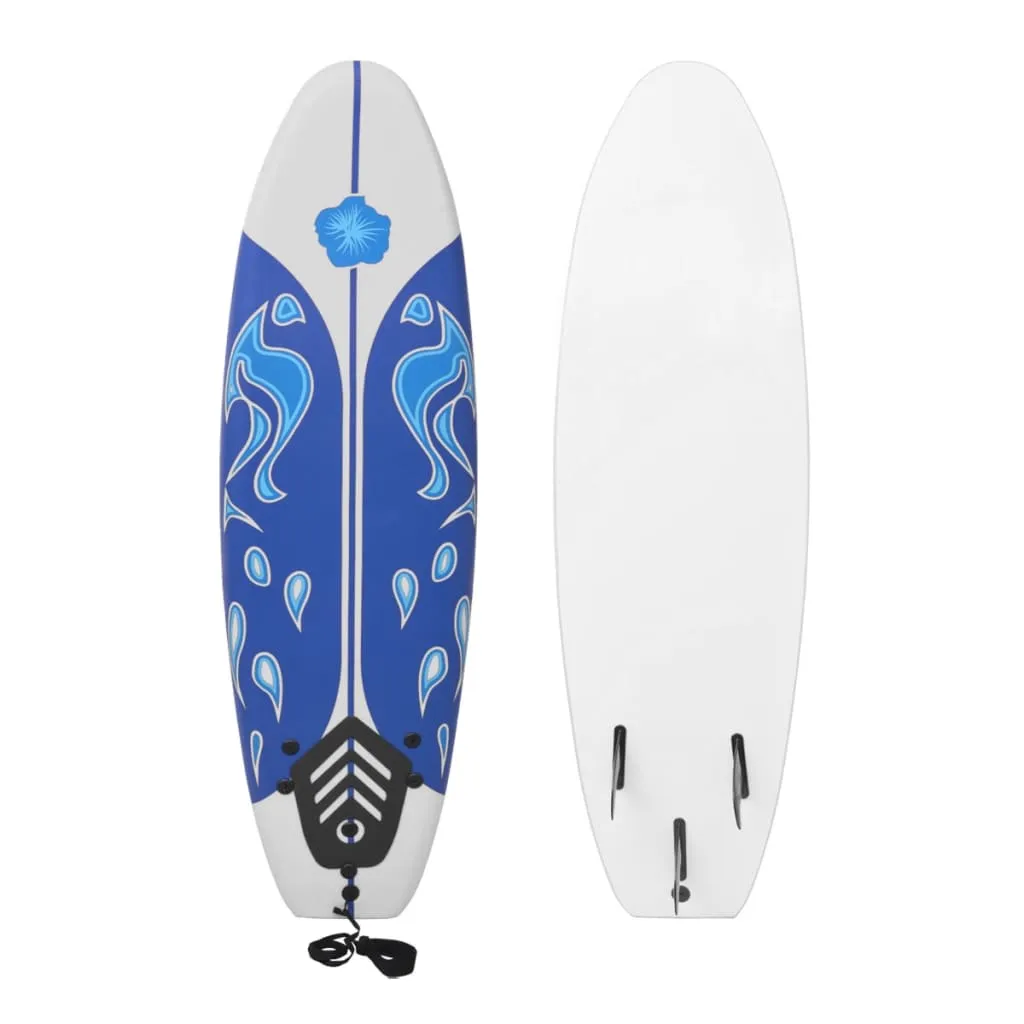 vidaXL Tavola da Surf Blu 170 cm