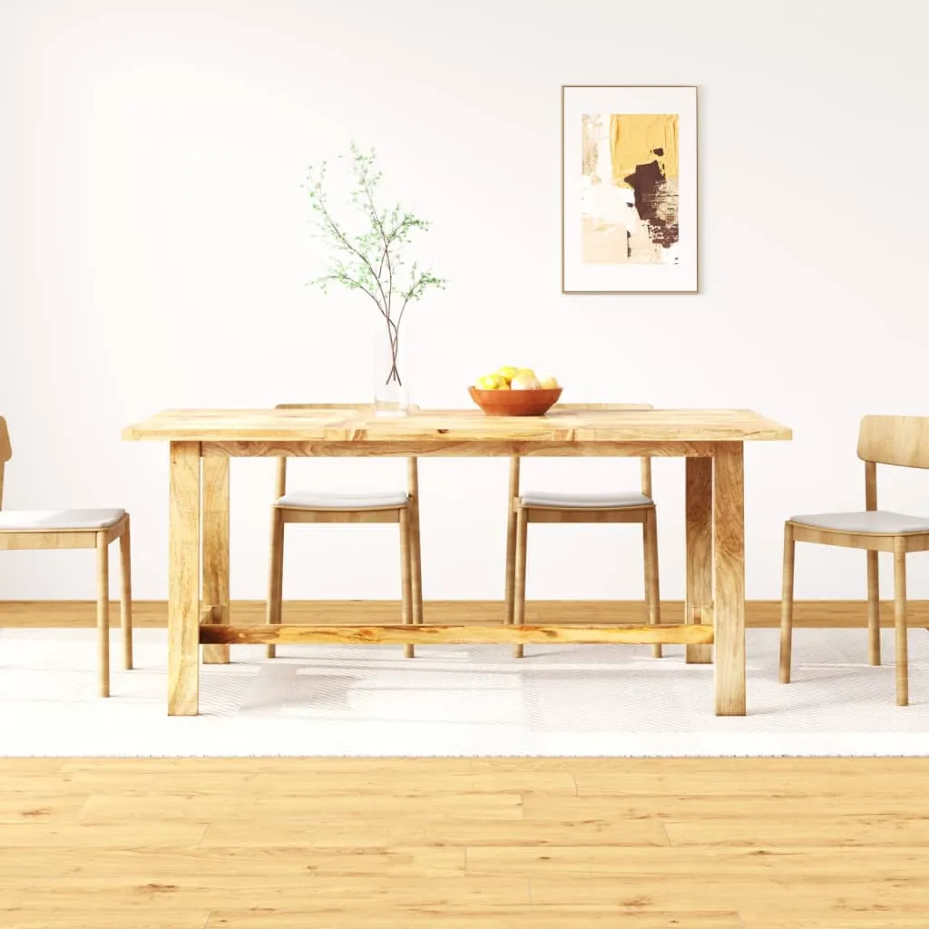 vidaXL Tavolo da Pranzo in Legno Massello di Mango 180 cm