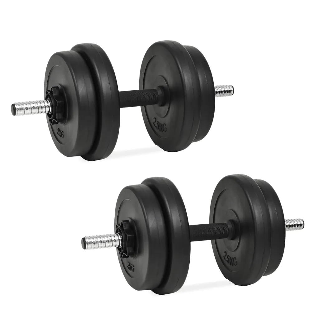 vidaXL Set di Manubri 14 pz 20 kg