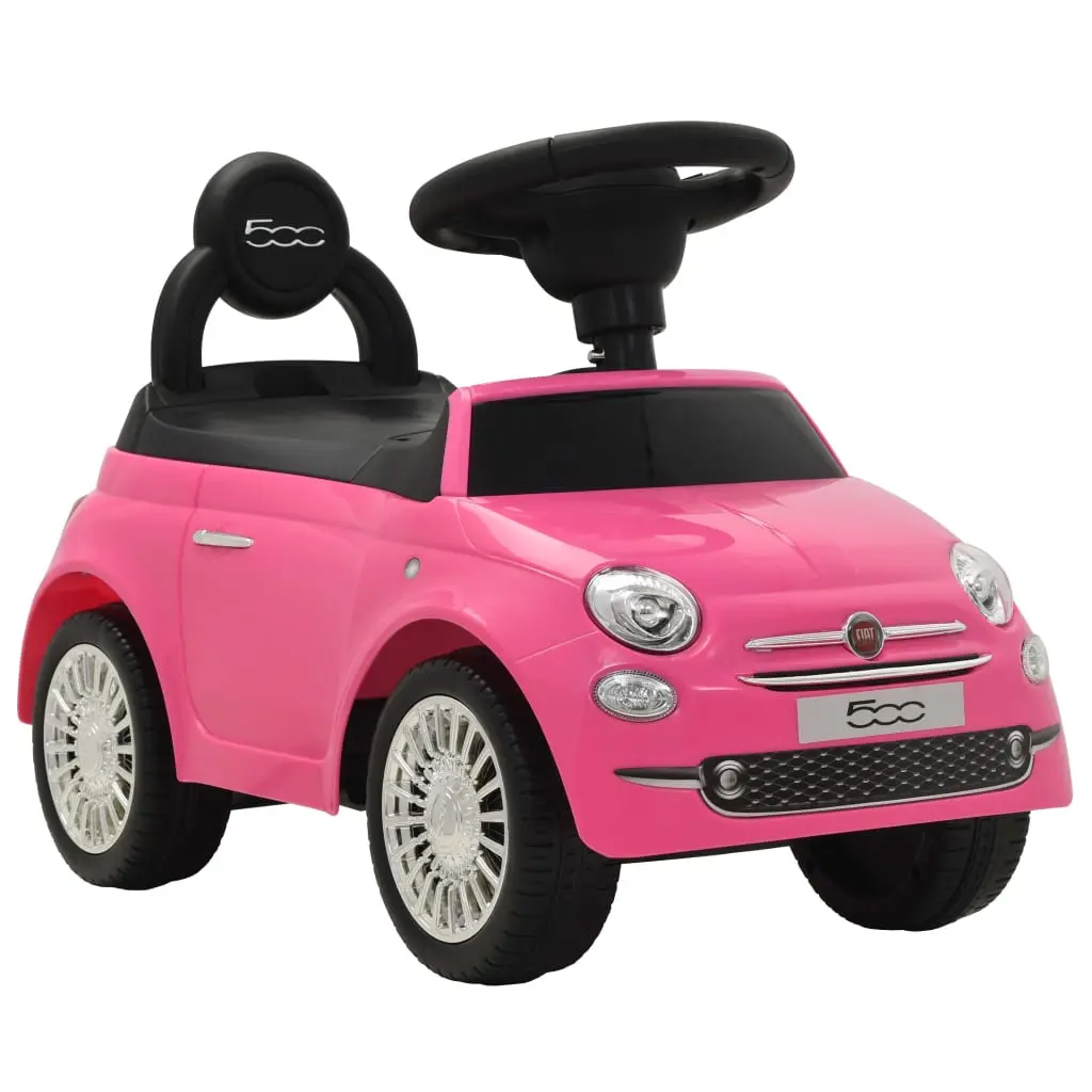 Auto per Bambini Fiat 500 Rosa