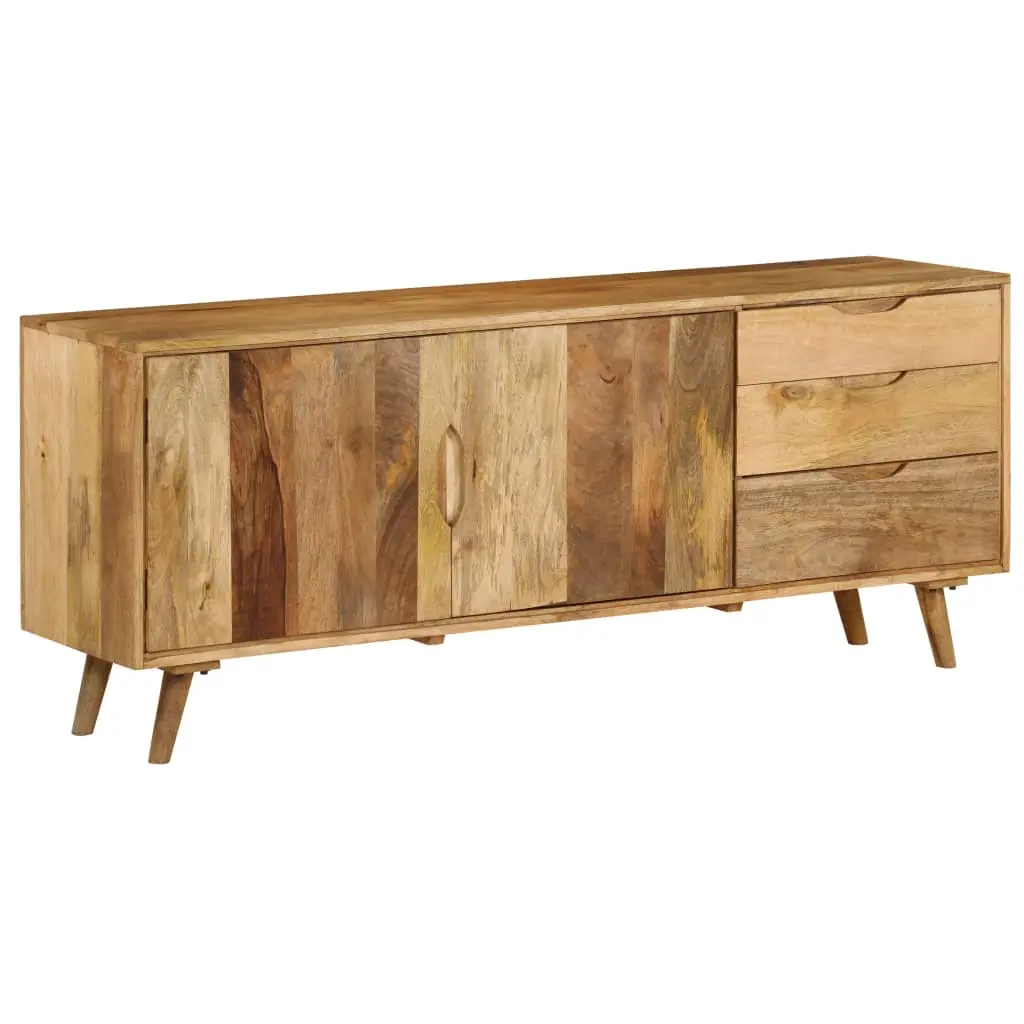 Credenza in Legno Massello di Mango 170x40x70 cm