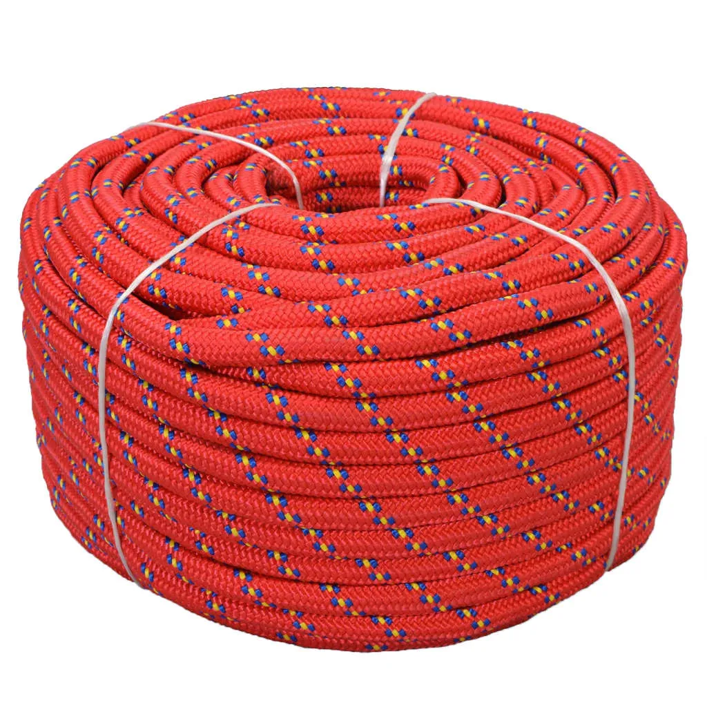 vidaXL Corda Nautica in Polipropilene 18 mm 50 m Rosso