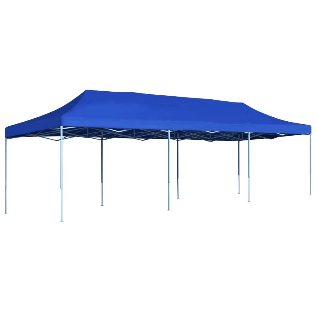 vidaXL Gazebo Pieghevole Pop-Up 3x9 m Blu