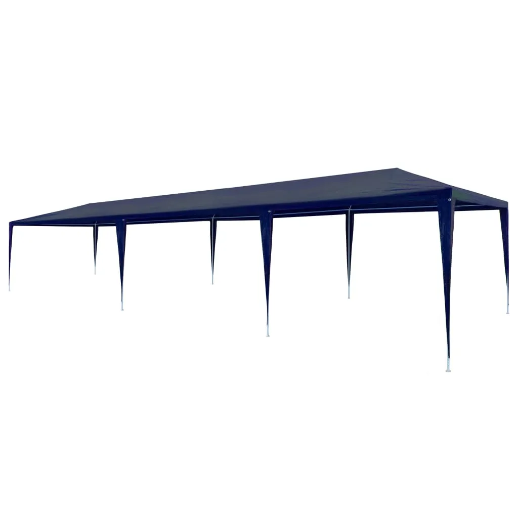 vidaXL Tendone per Feste 3x9 m in PE Blu