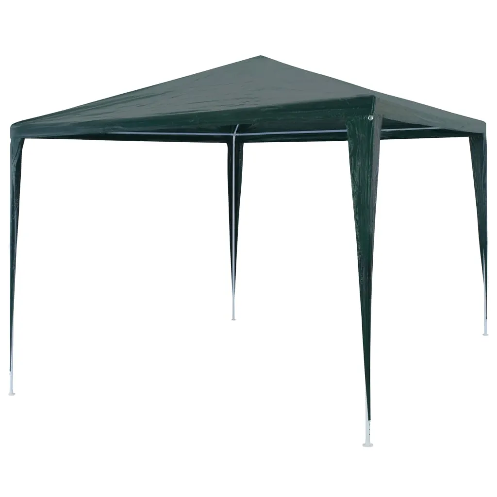 vidaXL Tenda per Feste 3x3 m Verde