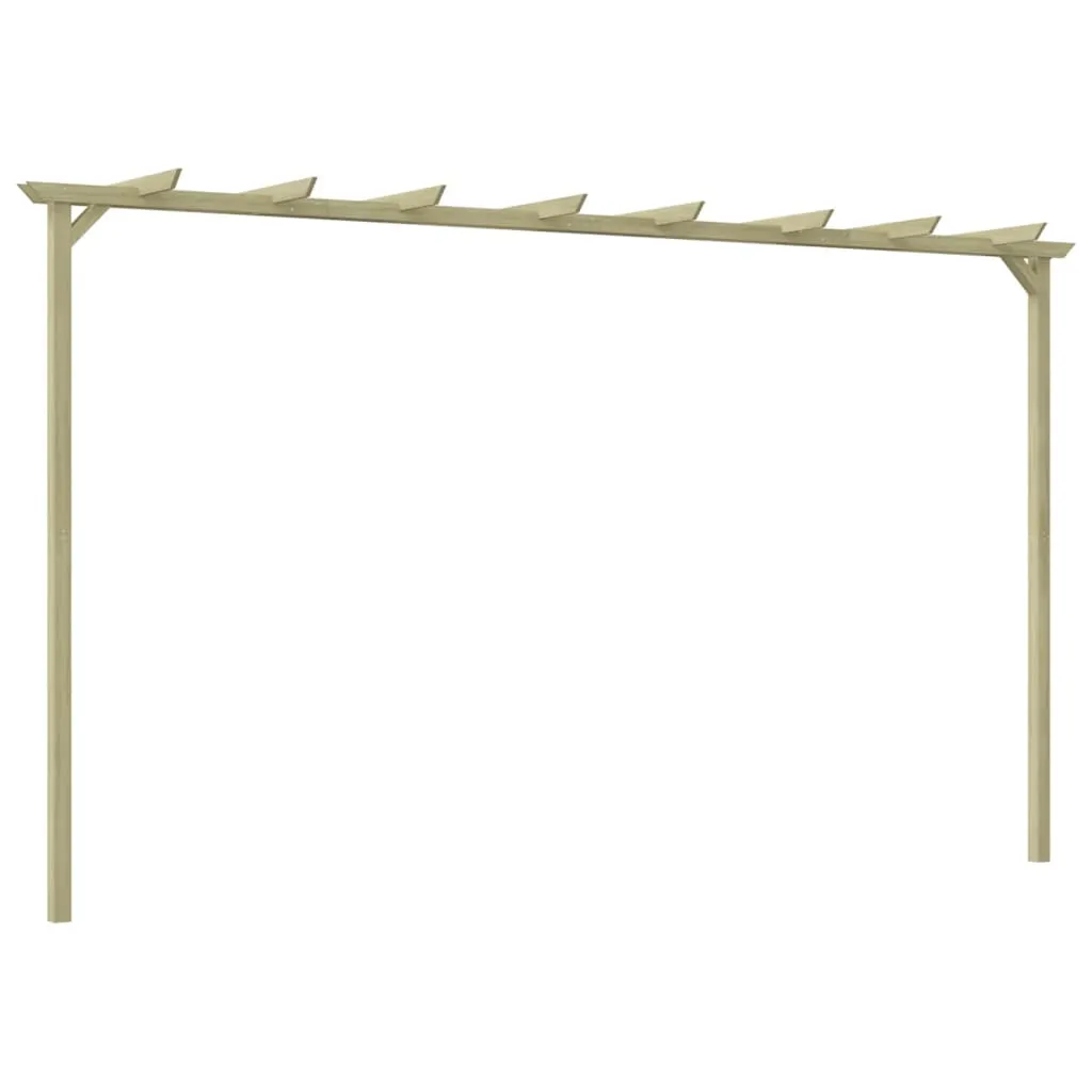 vidaXL Pergola da Giardino Legno di Pino Impregnato 360x200x60 cm