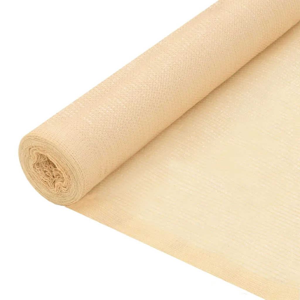 vidaXL Rete per Privacy in HDPE 1,5x10 m Beige