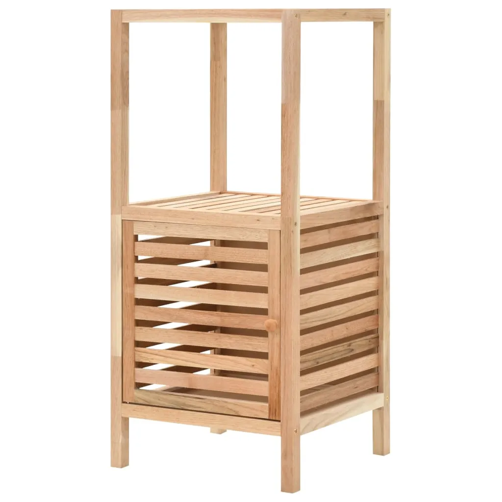 vidaXL Armadietto da Bagno in Legno Massello di Noce 39,5x35,5x86 cm