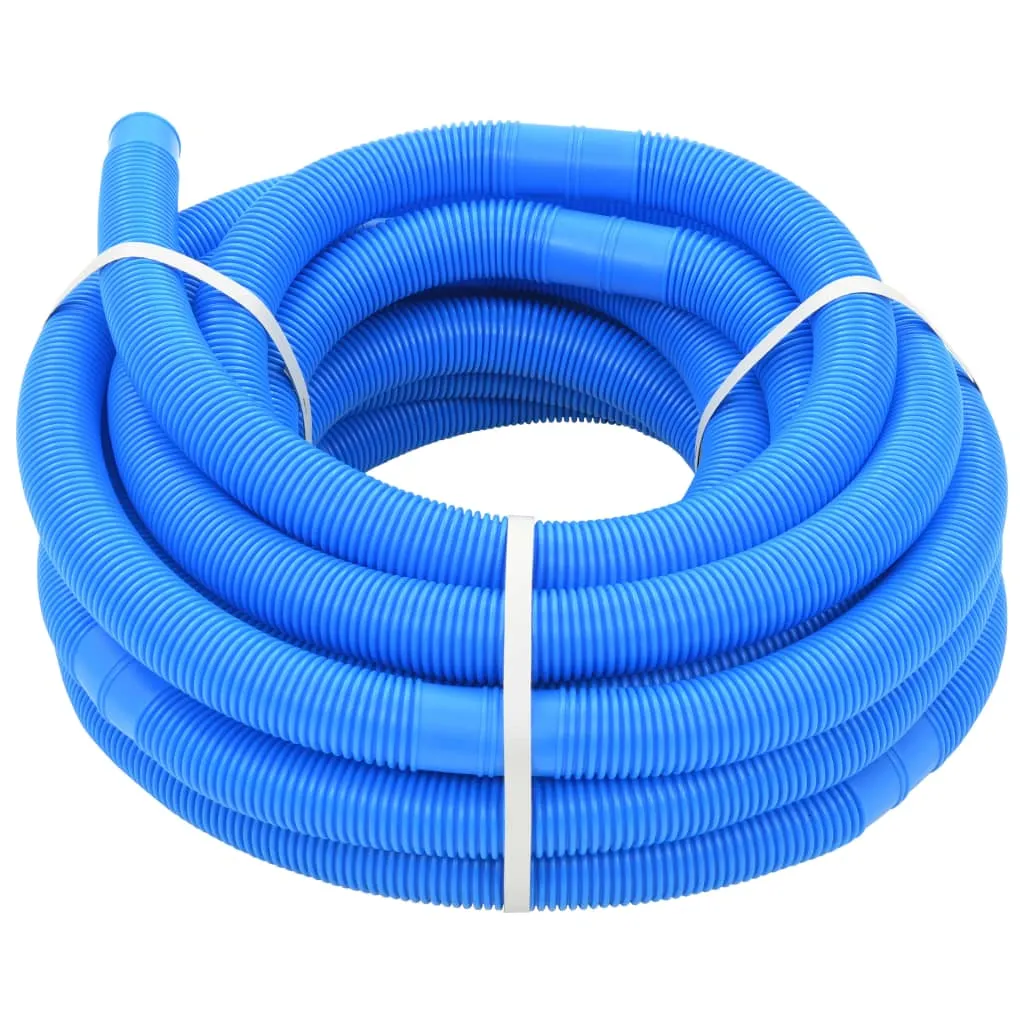 vidaXL Tubo Flessibile per Piscina 32 mm 15,4 m Blu