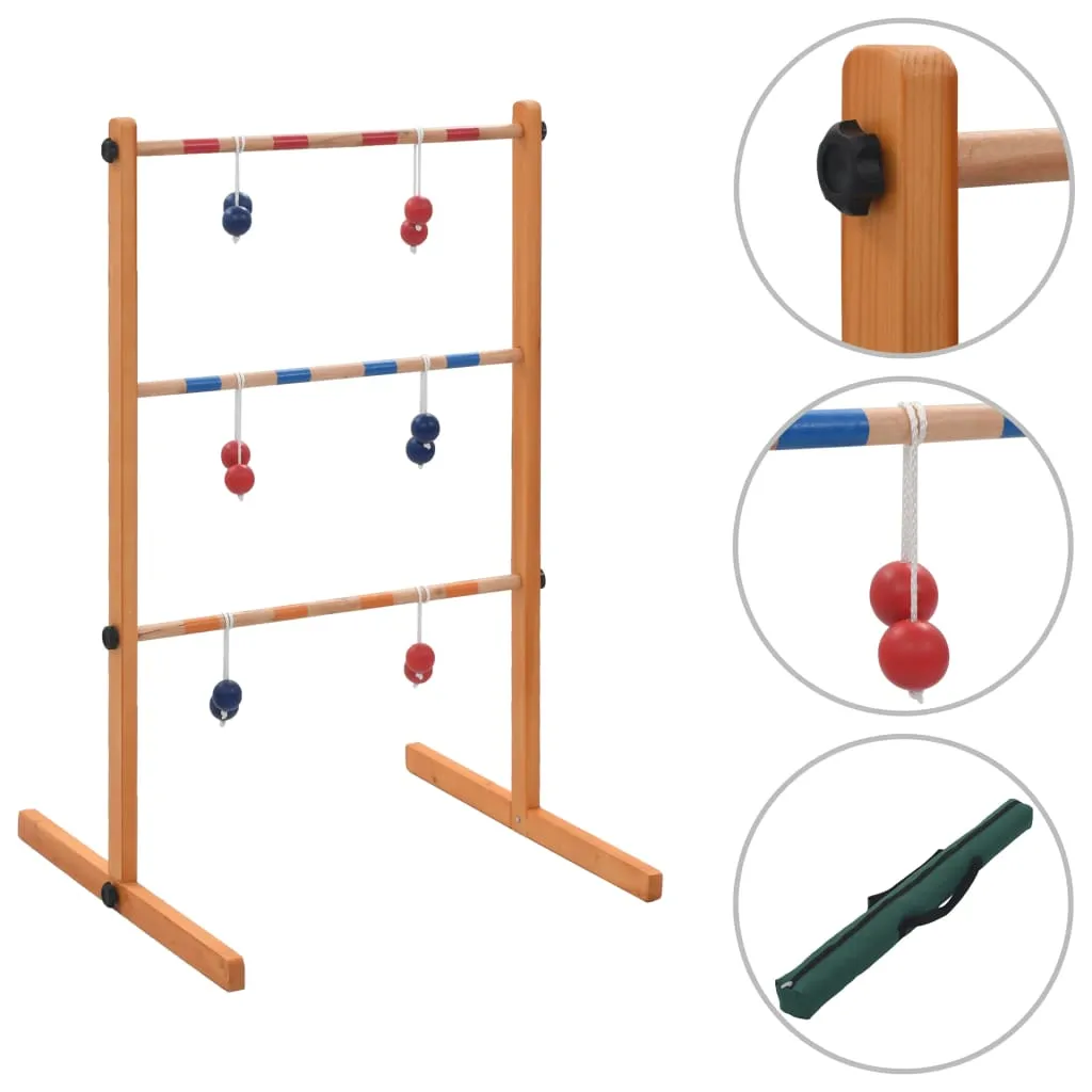 vidaXL Golf Spin Ladder in Legno