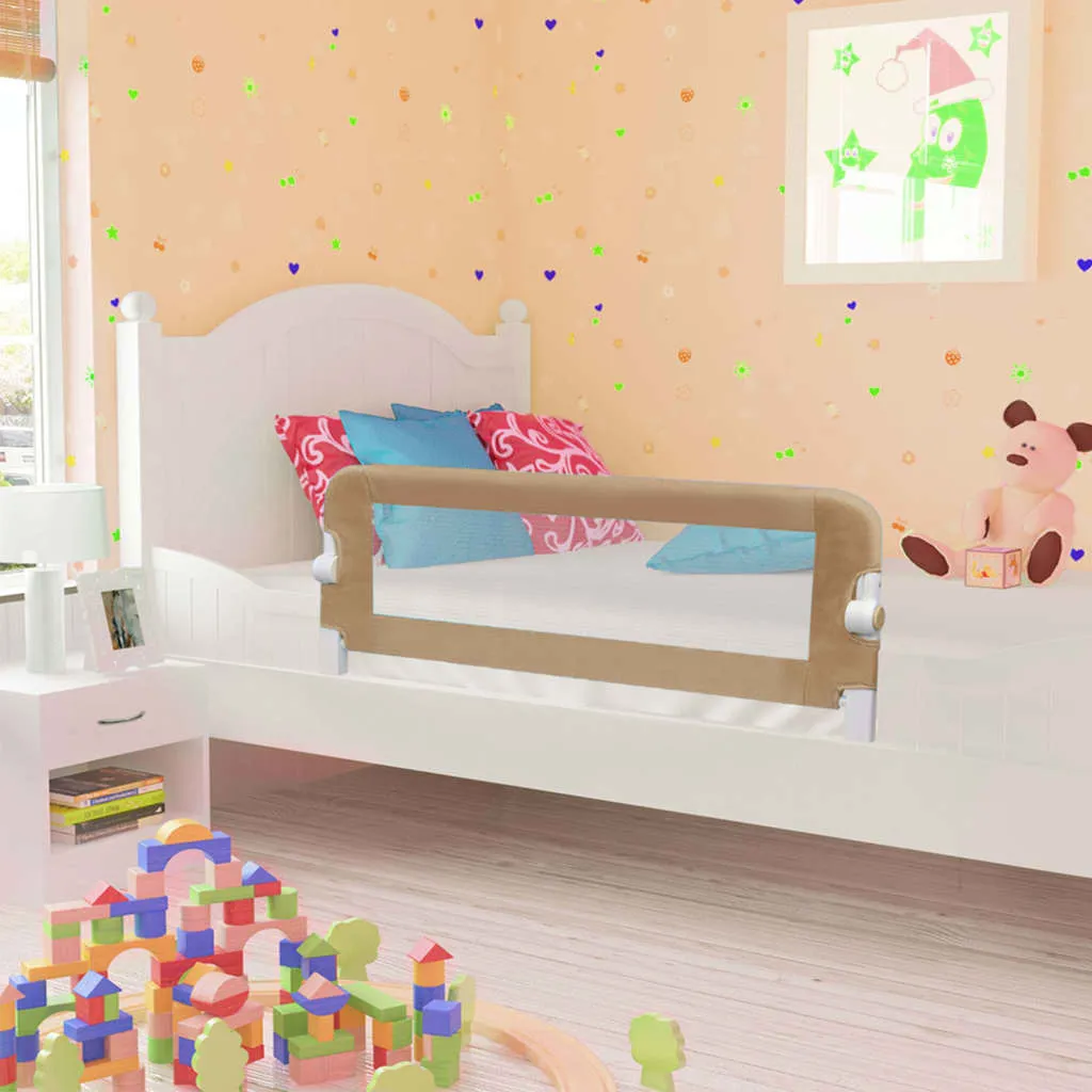 vidaXL Sponde Letto di Sicurezza per Bambini Talpa 102x42cm Poliestere