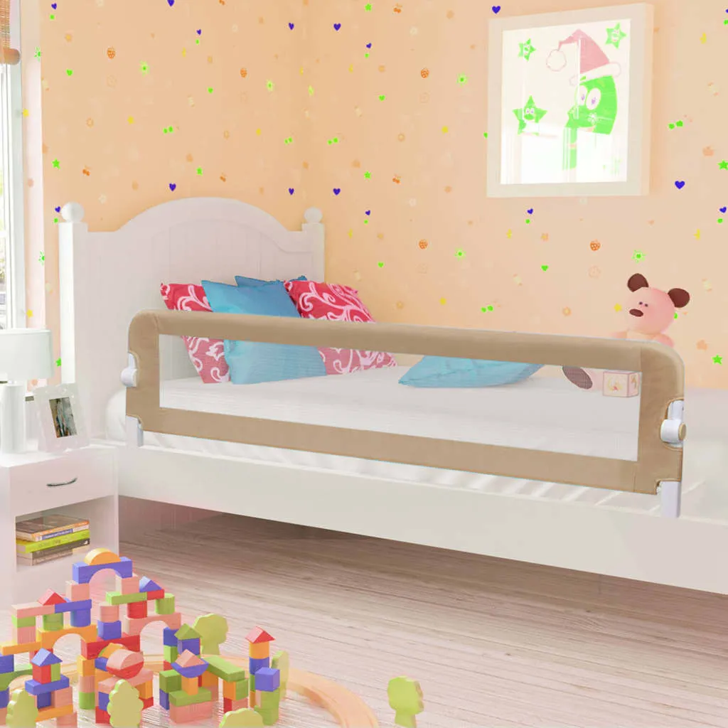 vidaXL Sponde Letto di Sicurezza per Bambini Talpa 180x42cm Poliestere