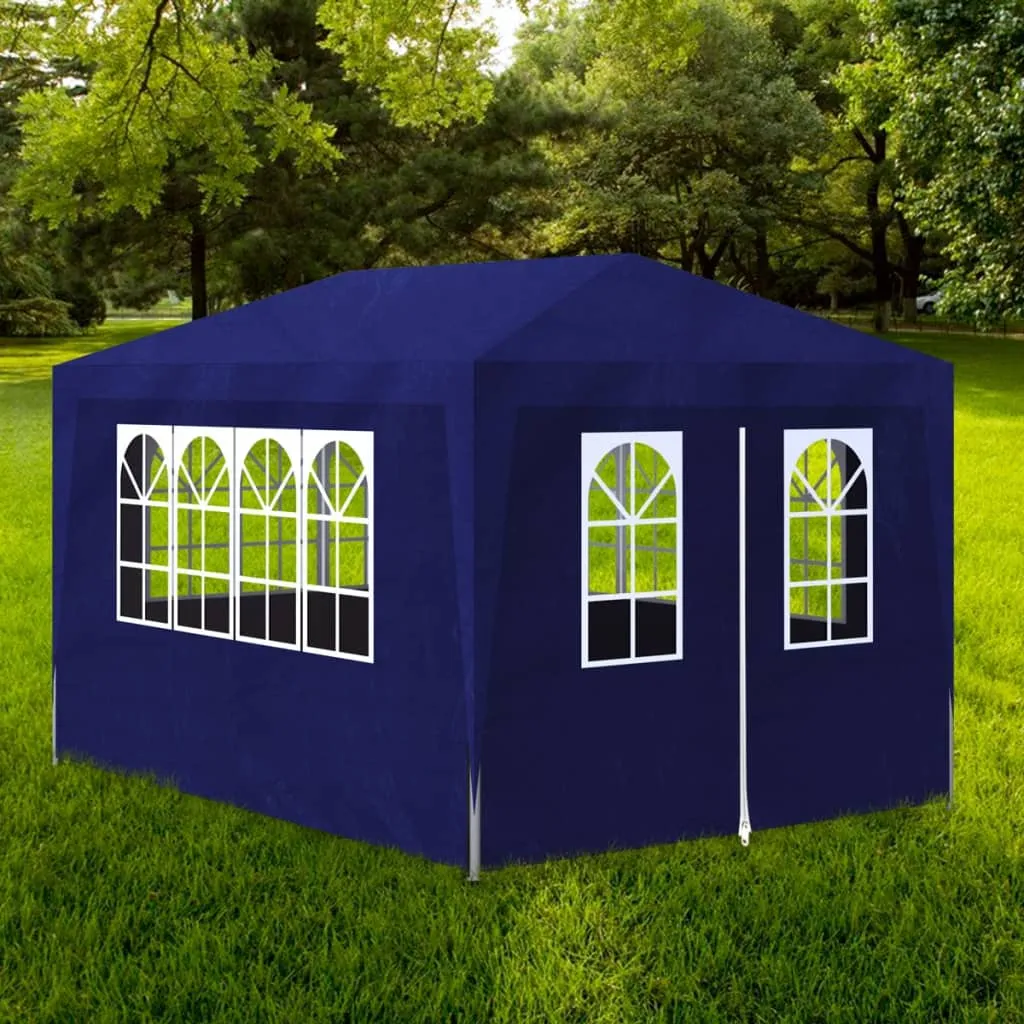 vidaXL Tenda per Feste 3x4 m Blu