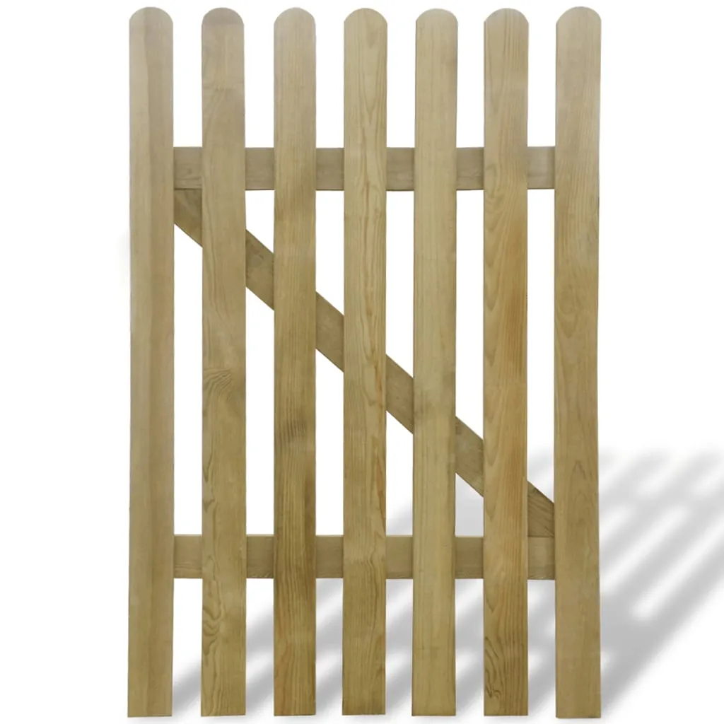 vidaXL Cancello da Giardino in Legno 100x150 cm