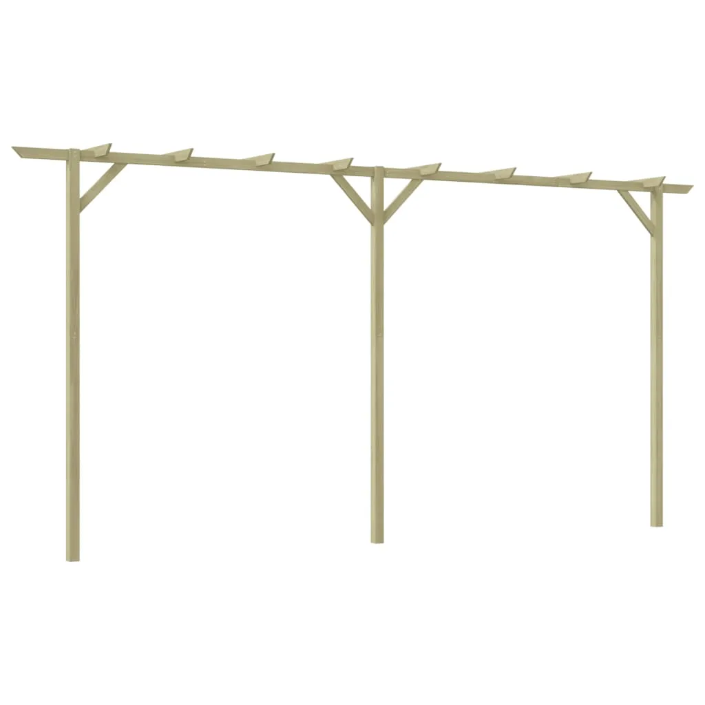 vidaXL Pergolato da Giardino 400x40x205 cm in Legno