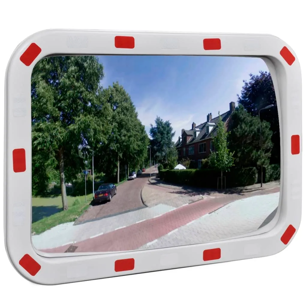 vidaXL Specchio Traffico Convesso Rettangolare 40x60cm Catarifrangenti