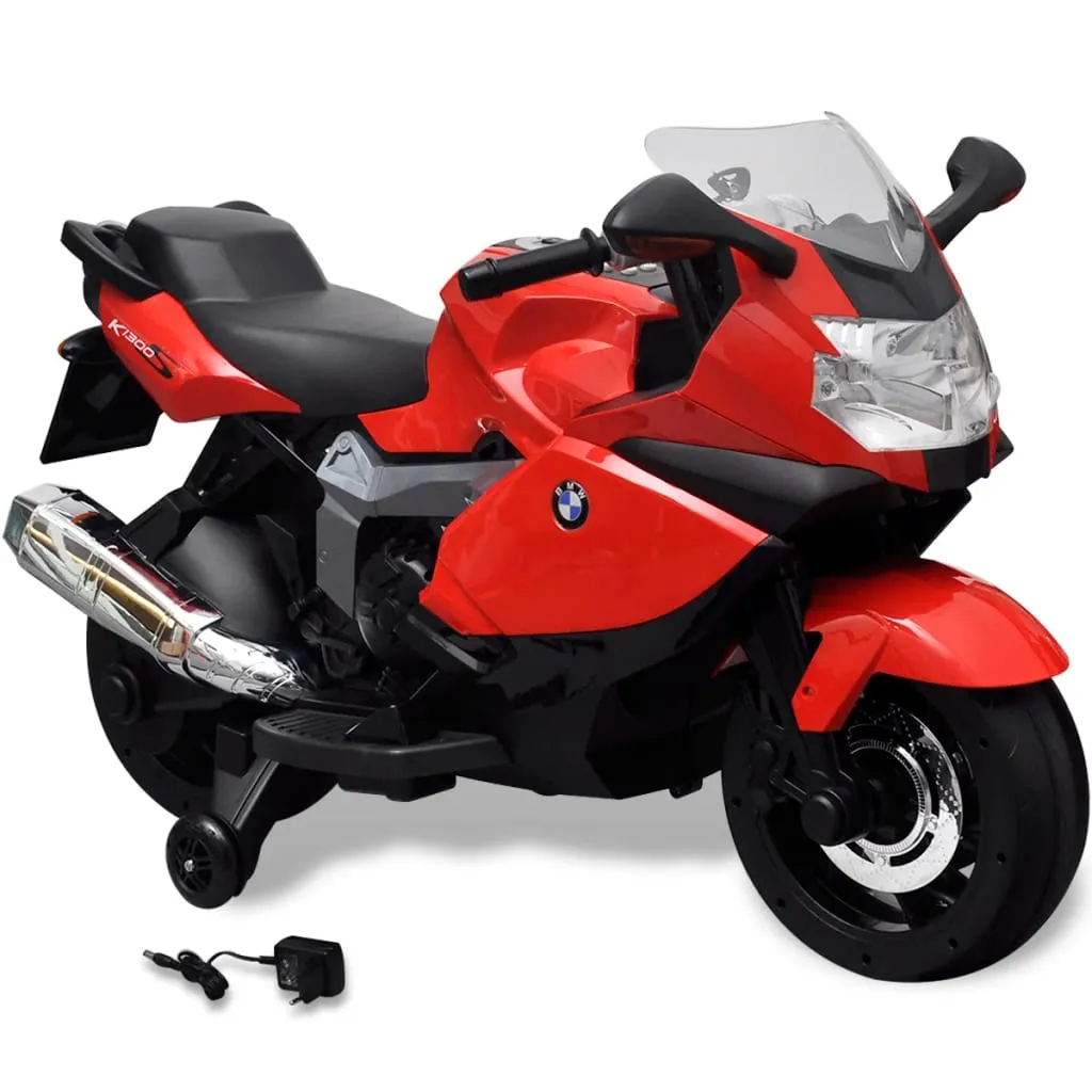 vidaXL Moto Elettrica per Bambini BMW 283 Rossa 6 V