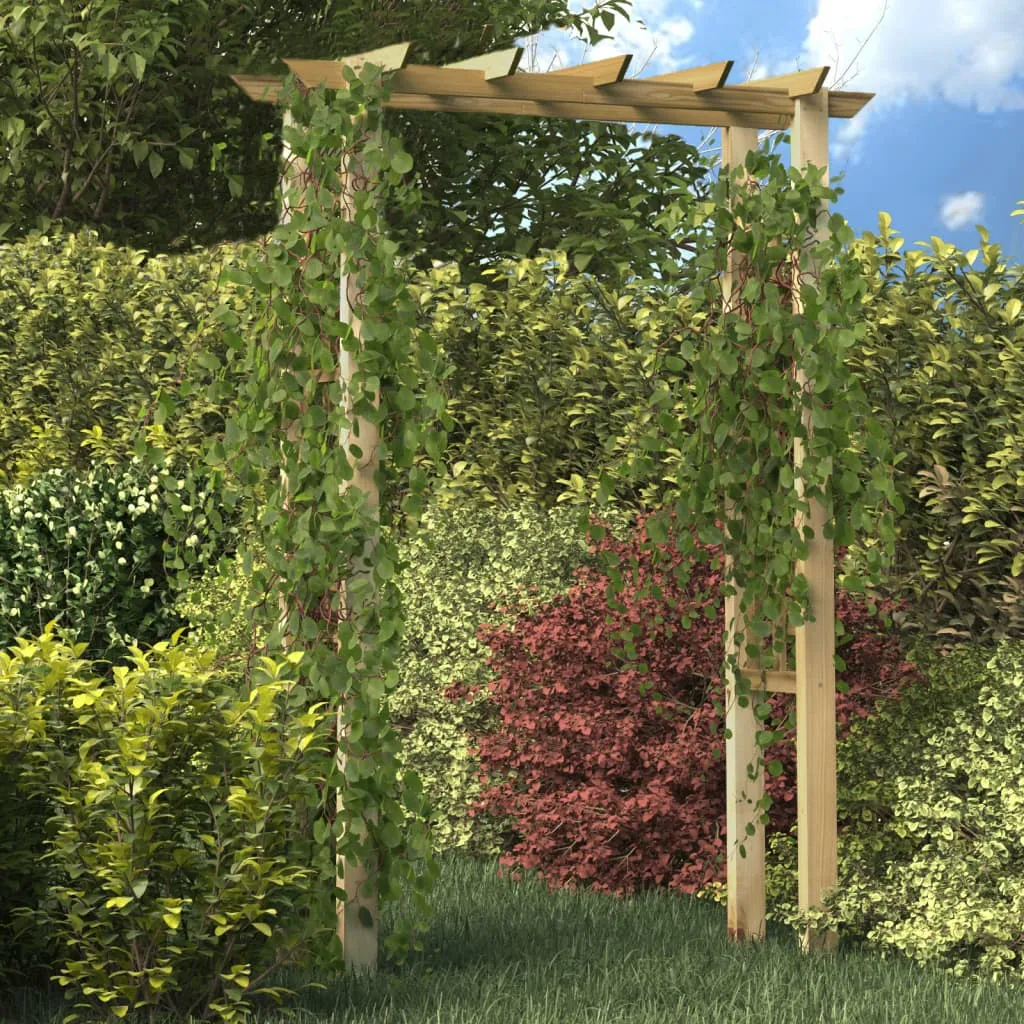 vidaXL Pergola / Arco da Giardino 150x60x204 cm in Legno Impregnato