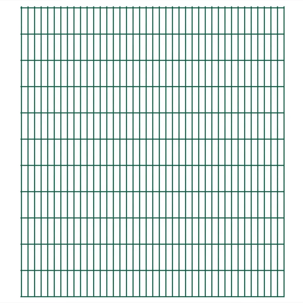 vidaXL Pannello di Recinzione 2D 2,008x2,23 m Verde