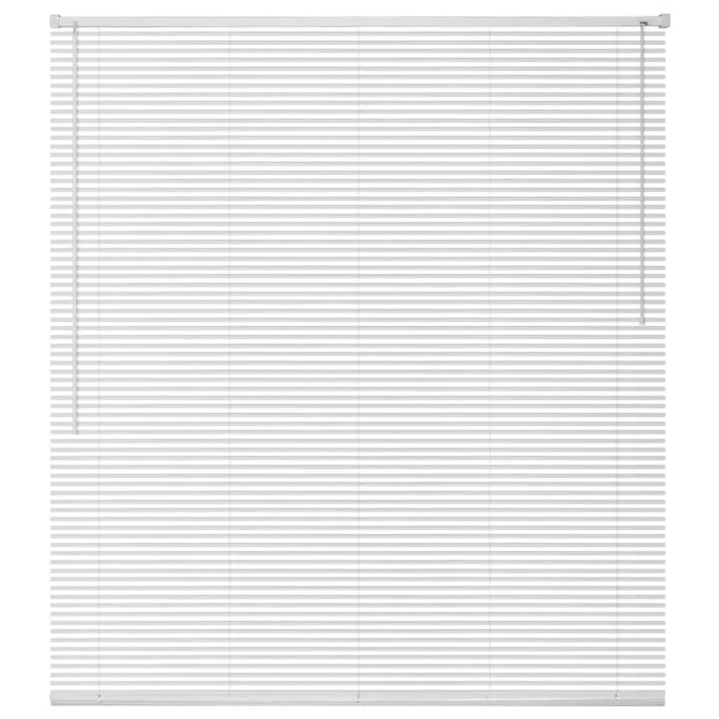 vidaXL Veneziane Alluminio 100x130 cm Bianco