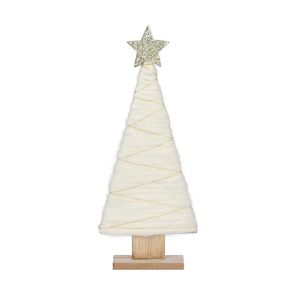 Albero di Natale Black Box Legno Bianco (13 x 5 x 31 cm)