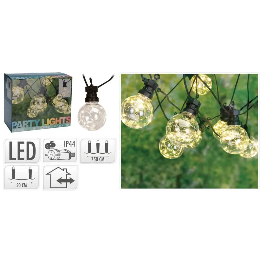 ProGarden Set di Luci LED per Feste 50 Lampadine