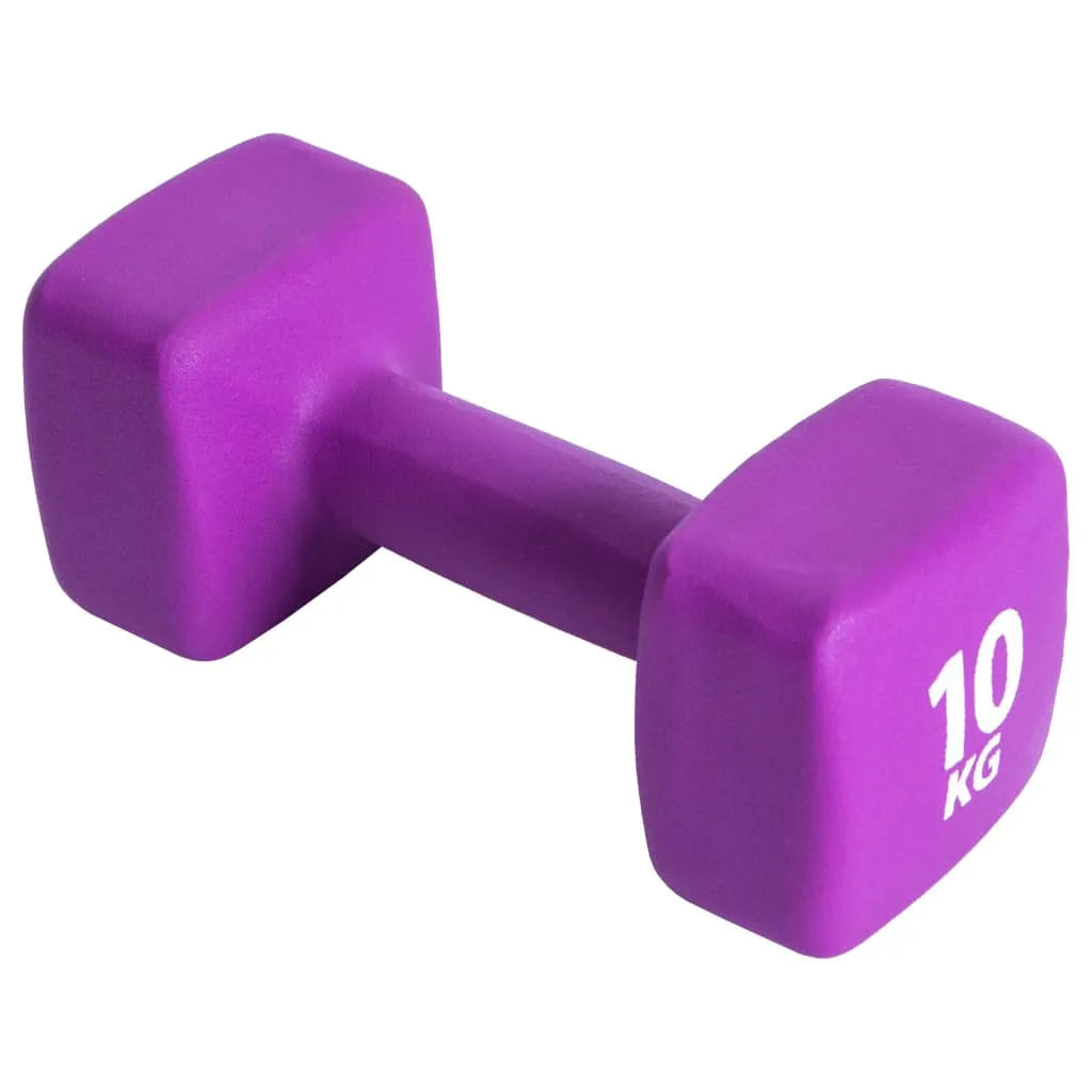 Pure2Improve Manubrio 10 kg in Neoprene Viola