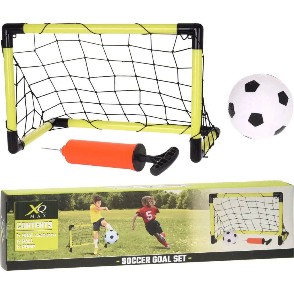 XQ Max Set Porta da Calcio per Bambini Piccola 45x30x30 cm