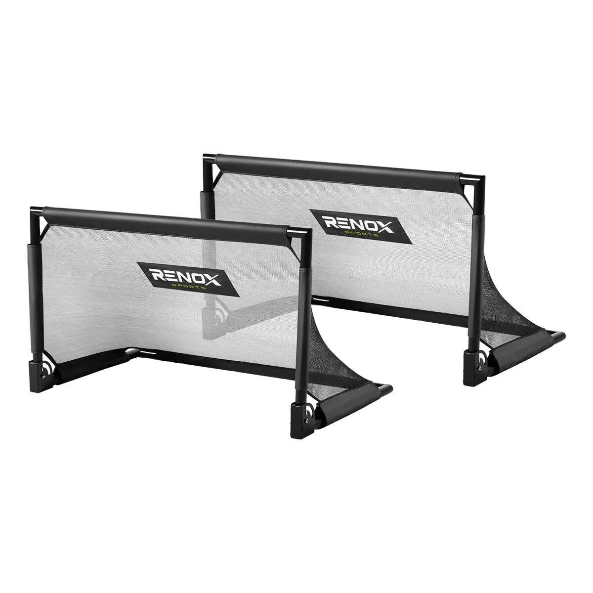 Set di 2 porte da calcio Salta 5120                            Nero 100 x 60 x 60 cm (2 Unità)