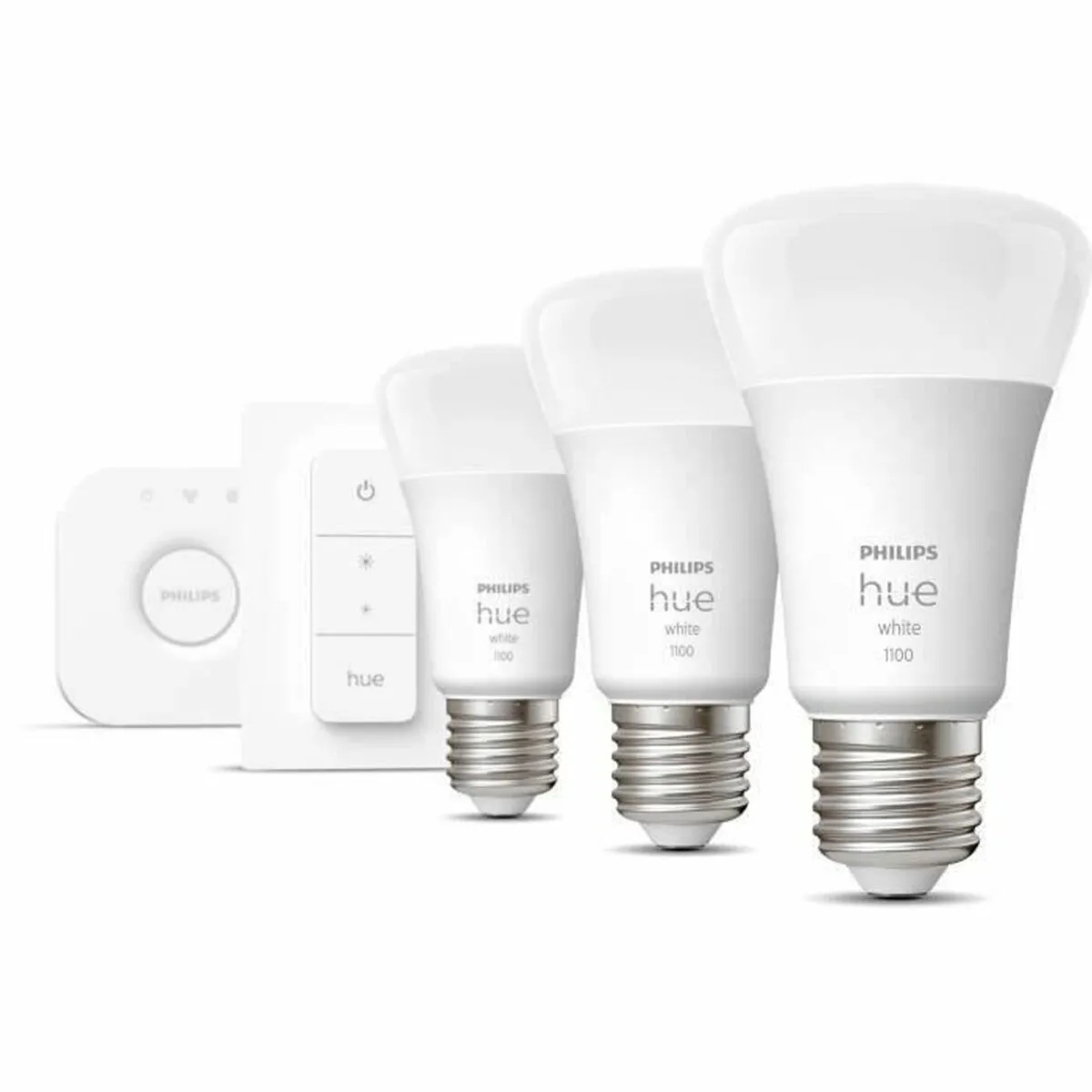 Lampadina LED Philips Starter Kit E27 9,5 W Bianco F (3 Unità)