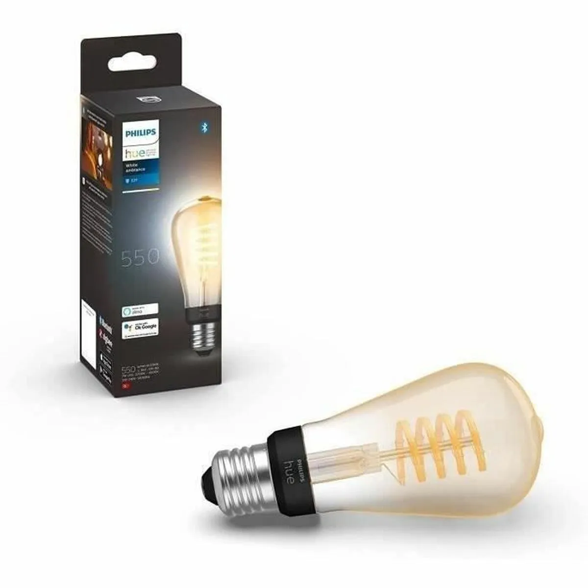 Lampadina Intelligente Philips Bombilla inteligente ST64 - E27 7 W 40 W 60 W E27