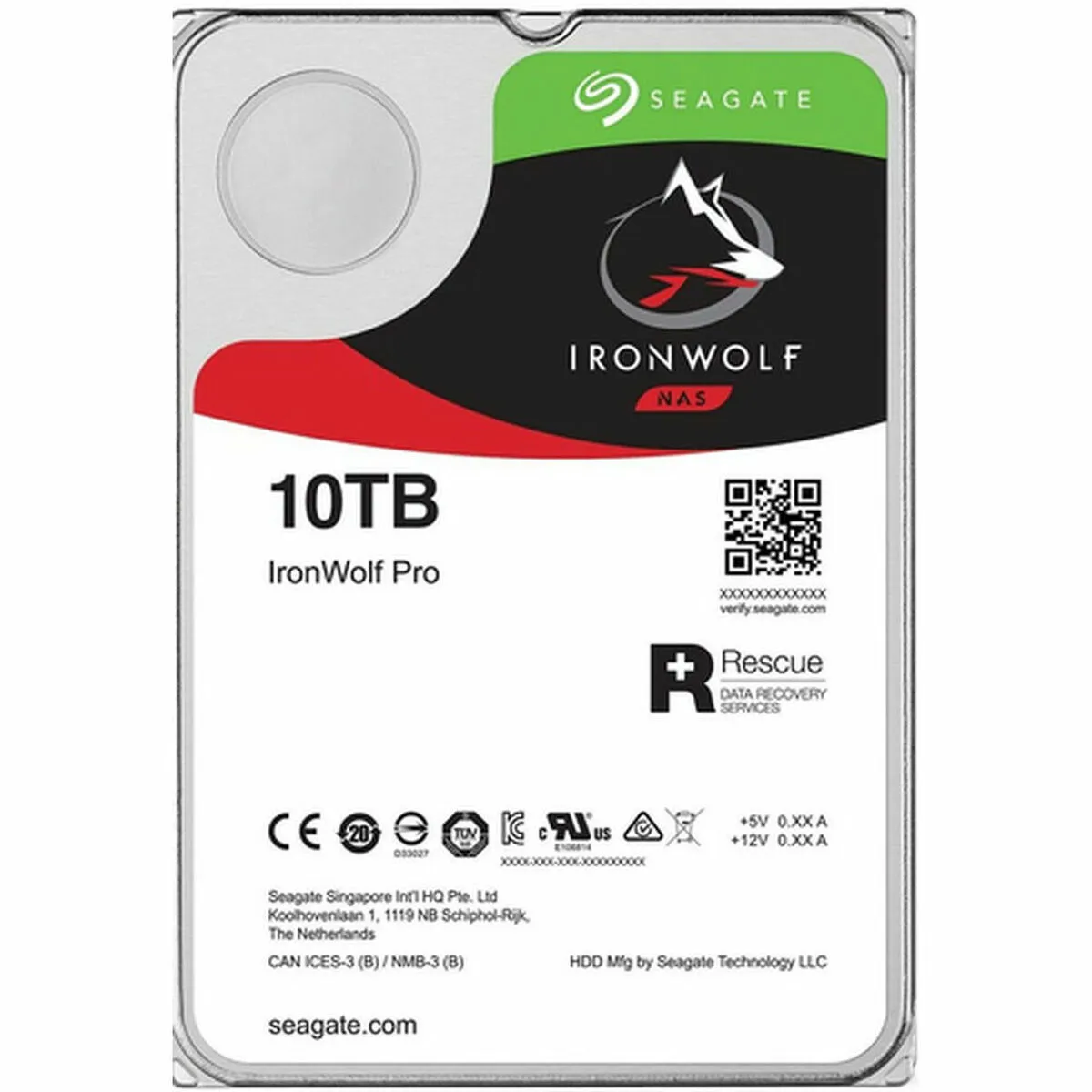 Hard Disk Seagate IronWolf Pro ST10000NE000 3,5" 10 TB