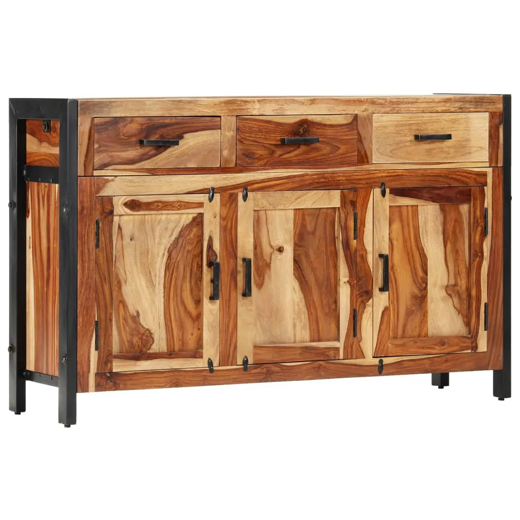 vidaXL Credenza 120x35x75 cm in Legno Massello di Sheesham