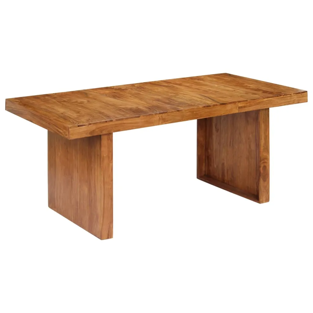 vidaXL Tavolo da Pranzo 180x90x75 cm in Legno Massello di Acacia